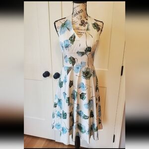Floral Halter Dress-NWT